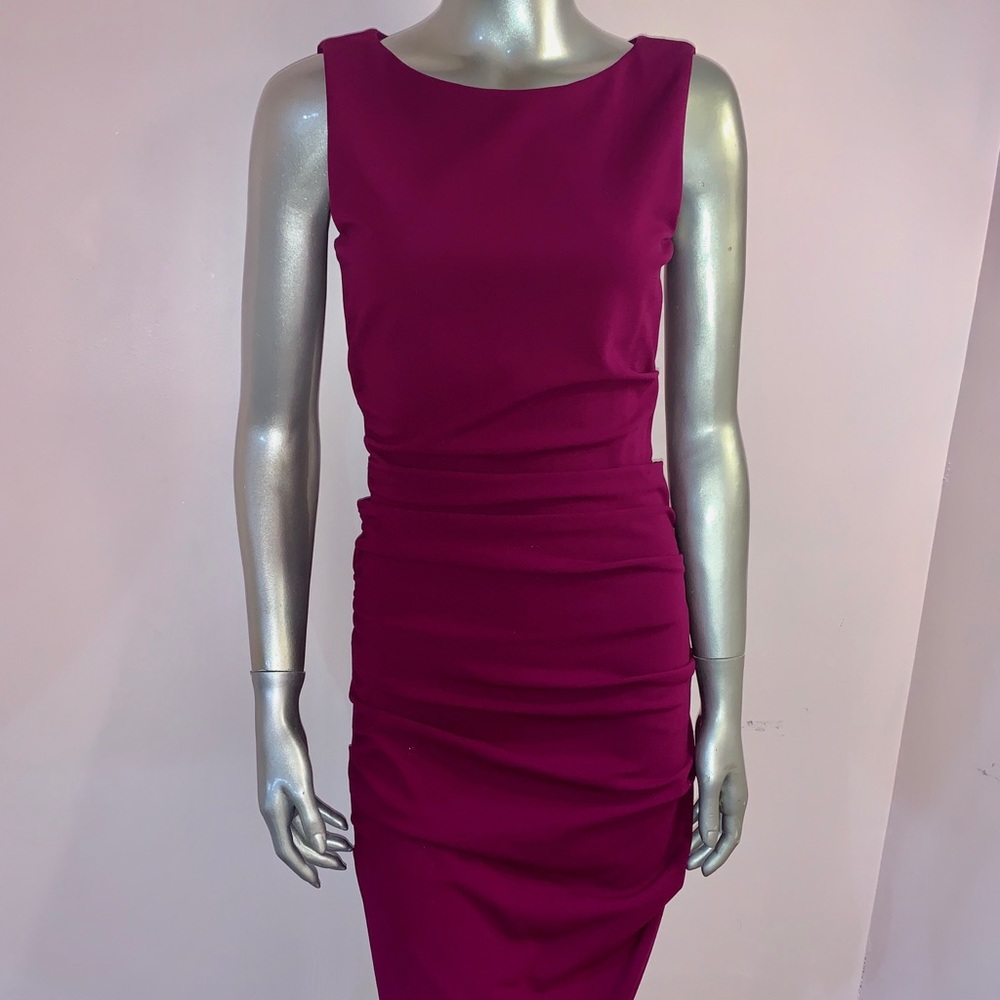 Nicole Miller Plum cocktail dress